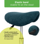Habys coprisgabello con elastico verde scuro