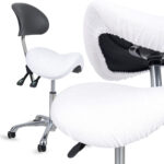 Habys coprisgabello in spugna con elastico bianco