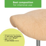 Habys coprisgabello spugna elastico beige