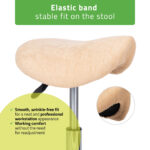 Habys coprisgabello spugna elastico beige
