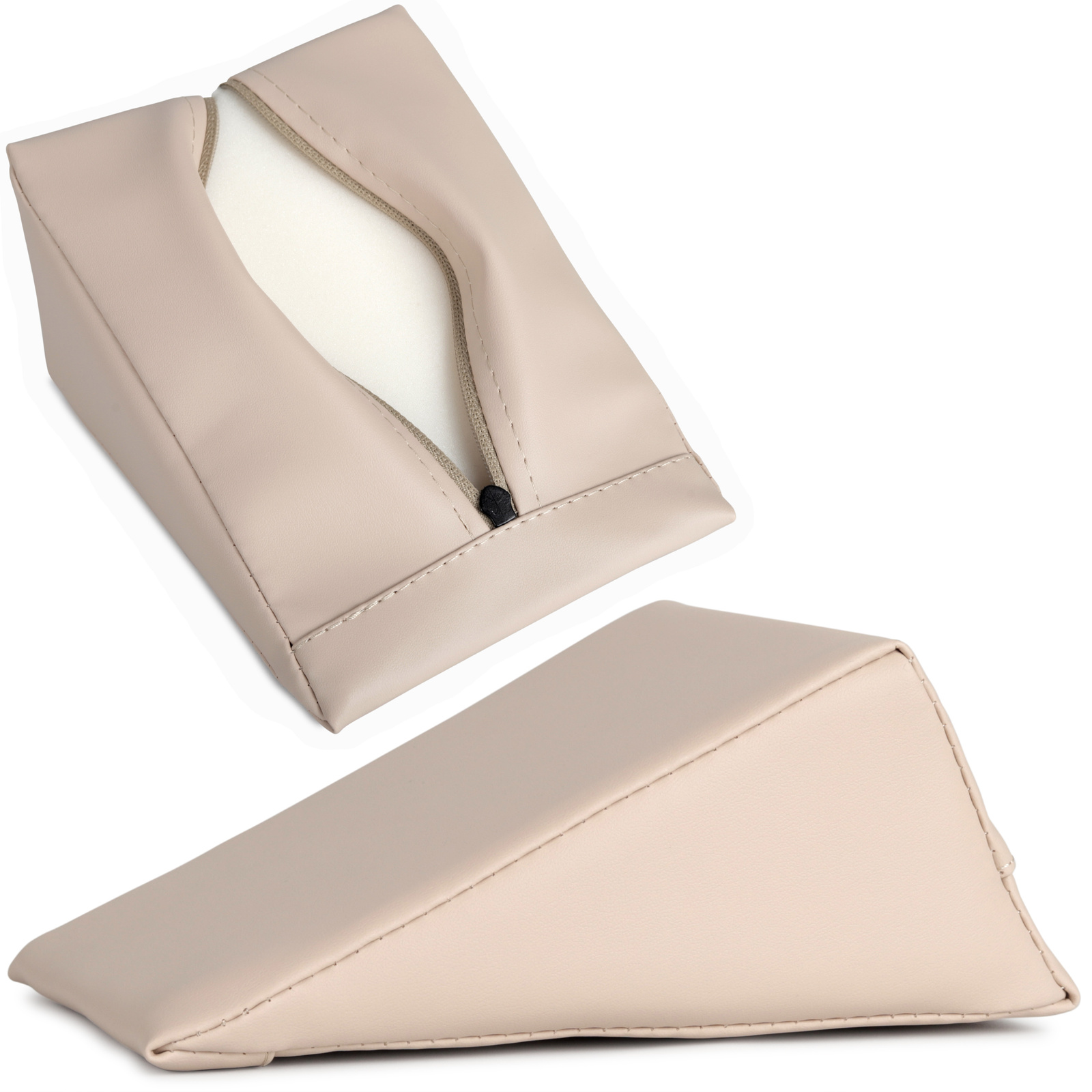 Habys cuscino a cuneo 20x15x10 cm beige Habys cuscino a cuneo 20x15x10 cm beige