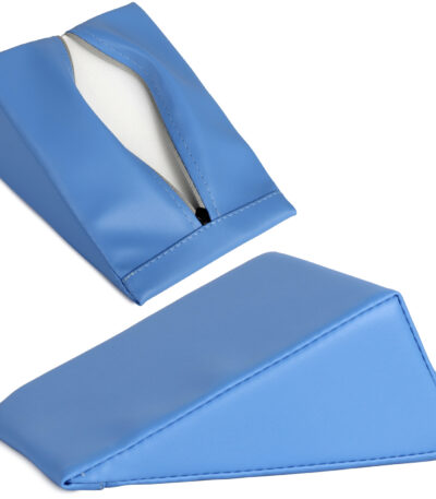 Habys cuscino a cuneo 20x15x10 cm blu