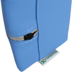 Habys cuscino a cuneo 20x15x10 cm blu