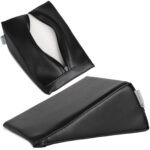 Habys cuscino a cuneo 20x15x10 cm nero