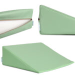 Habys cuscino a cuneo 30x40 cm sfoderabile verde