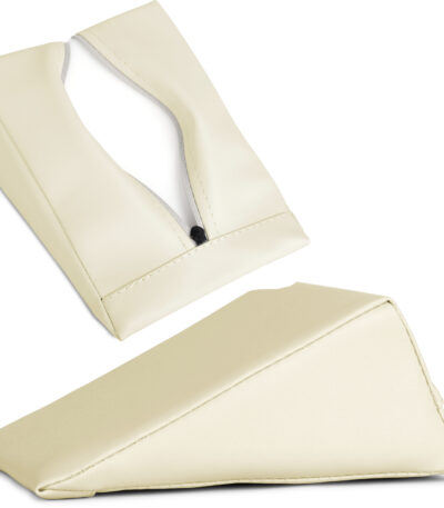 Habys cuscino a cuneo sfoderabile 20x15x10 cm beige