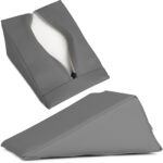 Habys cuscino a cuneo sfoderabile 20x15x10 cm grigio