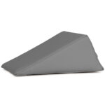 Habys cuscino a cuneo sfoderabile 20x15x10 cm grigio