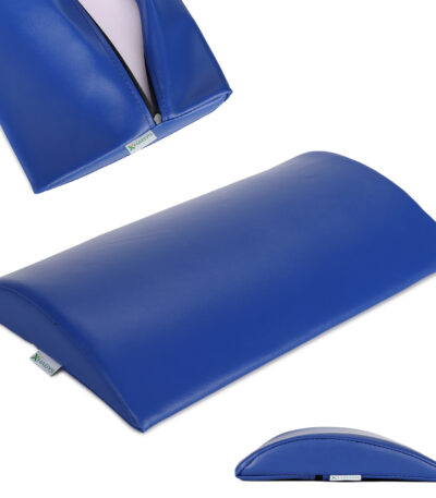 Habys cuscino a mezzaluna 40x25x5 blu