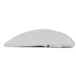 Habys cuscino a mezzaluna 40x25x5 grigio chiaro