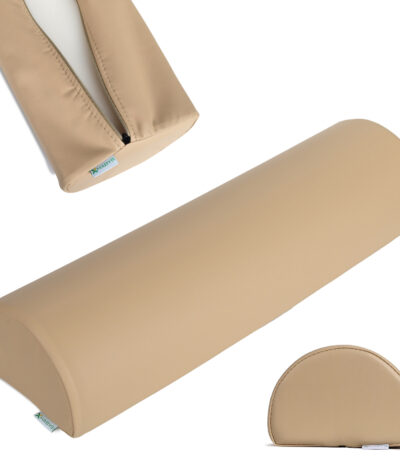 Habys cuscino a mezzaluna 60x18x12 cm beige Moco
