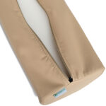 Habys cuscino a mezzaluna 60x18x12 cm beige Moco