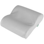 Habys cuscino cervicale semicircolare grigio chiaro