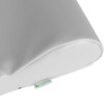 Habys cuscino cervicale semicircolare grigio chiaro