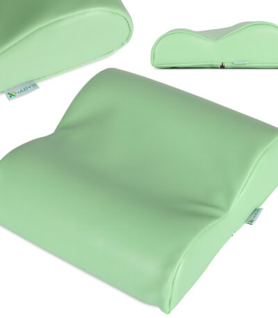 Habys cuscino cervicale semicircolare verde K022