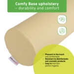 Habys cuscino cilindrico 12x60 cm beige Comfy Base