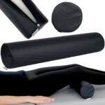 Habys cuscino cilindrico 12x60 cm nero
