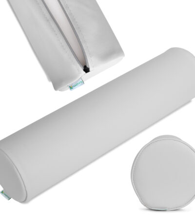 Habys cuscino cilindrico 15x60 cm grigio chiaro