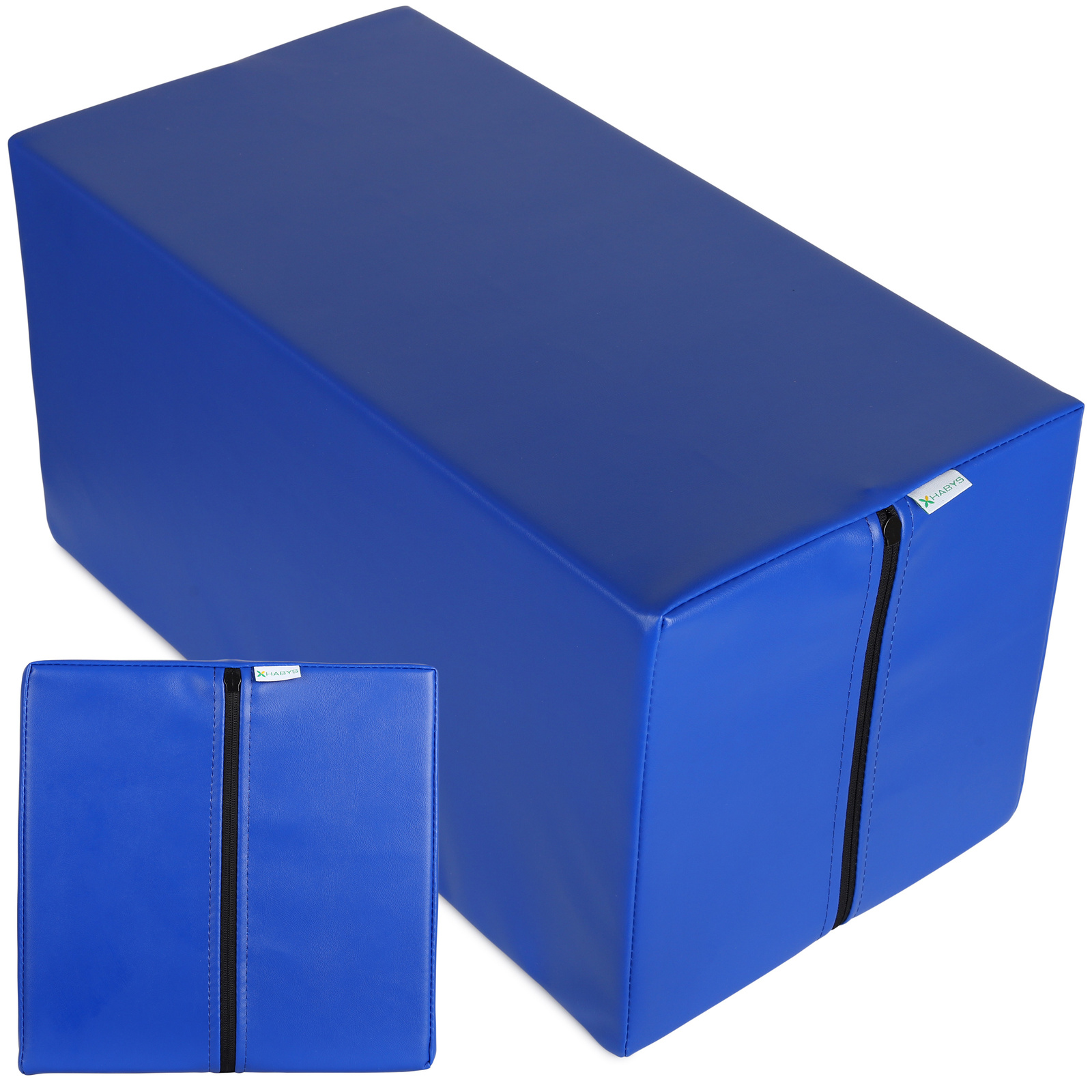 Habys cuscino posizionatore 60x30x30 cm blu scuro Habys cuscino posizionatore 60x30x30 cm blu scuro