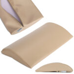 Habys cuscino semicilindrico 40x25 cm morbido beige