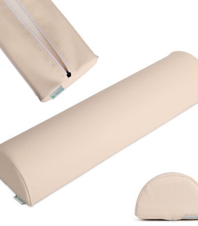 Habys cuscino semicilindrico 60 cm beige