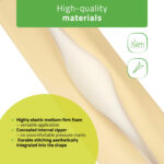 Habys cuscino semicilindrico 60 cm beige Aveno Life