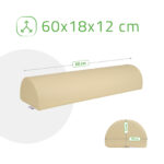 Habys cuscino semicilindrico 60 cm beige Aveno Life