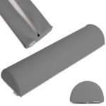 Habys cuscino semicilindrico 60 cm grigio