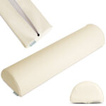 Habys cuscino semicilindrico 60x15x10 cm avorio