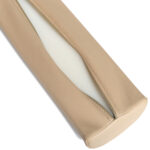 Habys cuscino semicilindrico 60x15x10 cm beige