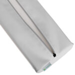 Habys cuscino semicilindrico 60x15x10 cm grigio chiaro