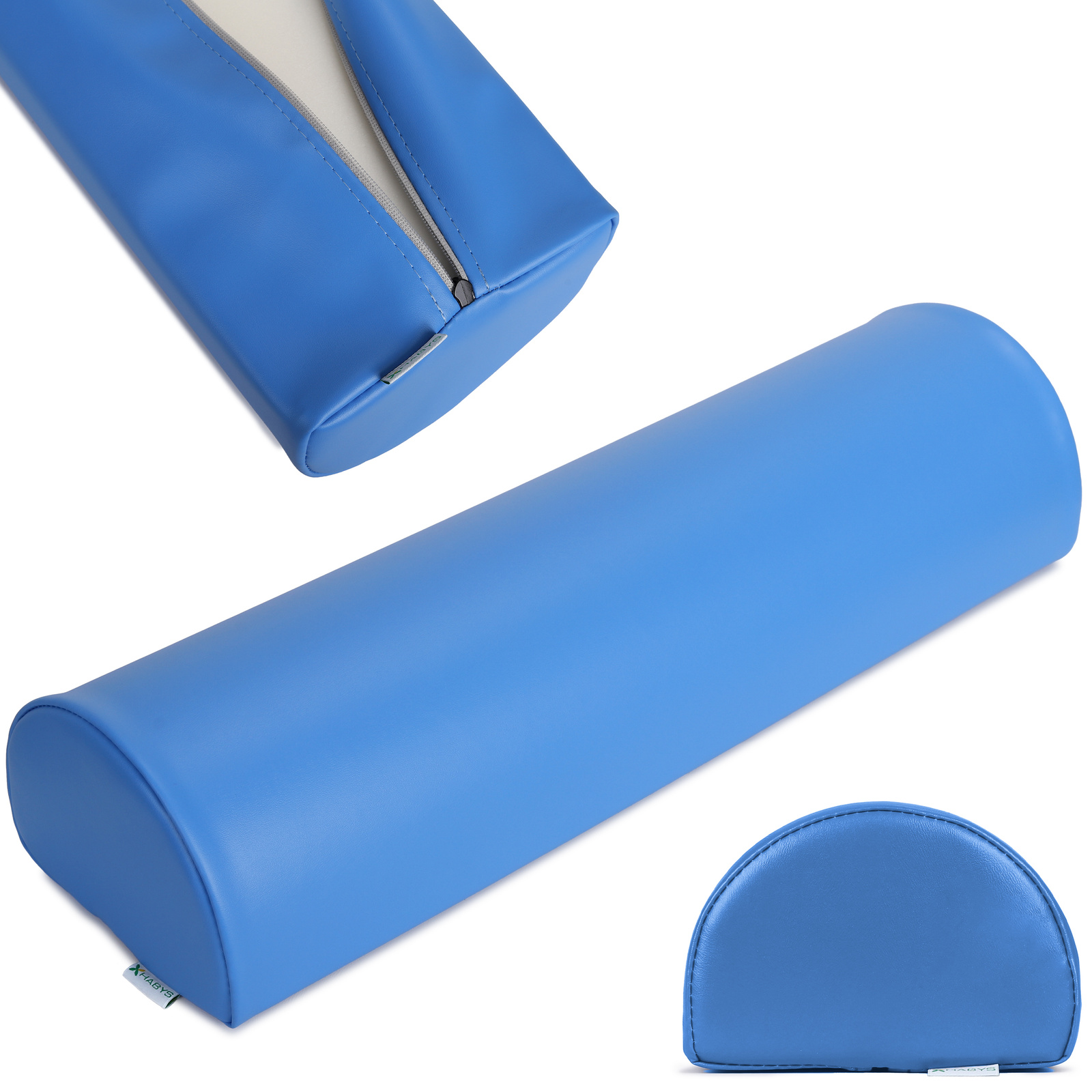 Habys cuscino semicilindrico 60x18x12 blu Habys cuscino semicilindrico 60x18x12 blu