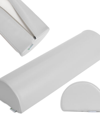 Habys cuscino semicilindrico 60x18x12 grigio chiaro