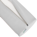 Habys cuscino semicilindrico 60x18x12 grigio chiaro