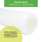 Habys fodera per rullo velours 15x60 cm bianco