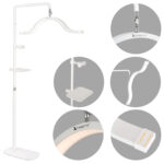 Habys lampada led per estetista ondulata bianco Vena Light