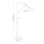 Habys lampada led per estetista ondulata bianco Vena Light