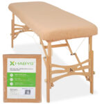 Habys lenzuolo di spugna con elastico beige