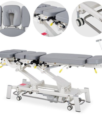 Habys lettino chiropratico elettrico grigio Upright Chiro Z7
