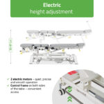 Habys lettino chiropratico elettrico grigio Upright Chiro Z7