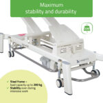Habys lettino chiropratico elettrico grigio Upright Chiro Z7