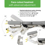 Habys lettino chiropratico elettrico grigio Upright Chiro Z7