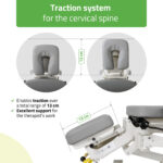 Habys lettino chiropratico elettrico grigio Upright Chiro Z7