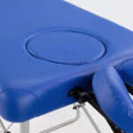 Habys lettino da massaggio 70 cm a tre gambe blu Medmal