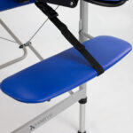 Habys lettino da massaggio 70 cm a tre gambe blu Medmal