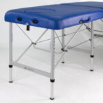 Habys lettino da massaggio 70 cm a tre gambe blu Medmal