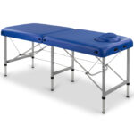 Habys lettino da massaggio 70 cm a tre gambe blu Medmal