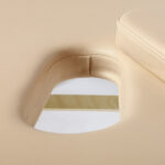Habys lettino da massaggio pieghevole 60 cm beige eSpirit