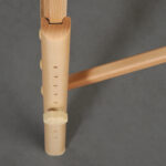 Habys lettino da massaggio pieghevole 60 cm beige Panda