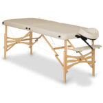 Habys lettino da massaggio pieghevole 60 cm beige Panda